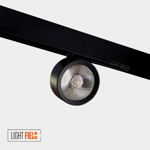 چراغ ریلی اسپات مگنتی لنزدار 12 وات