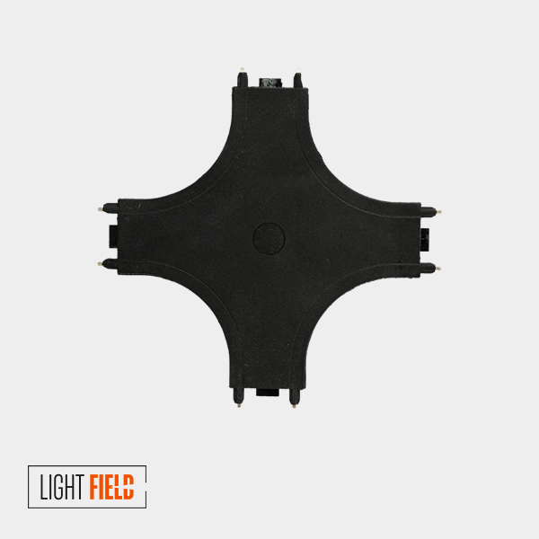 رابط چهار طرفه ریل مگنتی روکار اولترا اسلیم X شکل