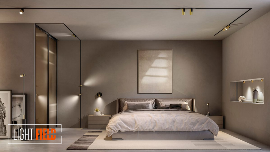 جدیدترین نورپردازی برای اتاق خواب با چراغ مگنتی هوشمند