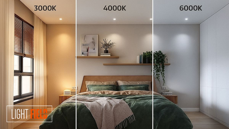 جدول دمای رنگ نور و کاربرد هر یک